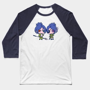 I draw chibi mukuro and chrome / Katekyo Hitman REBORN Baseball T-Shirt